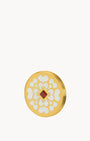 Lucky Love White Flower Twist Coin