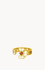 Lucky Love White Flower Ring