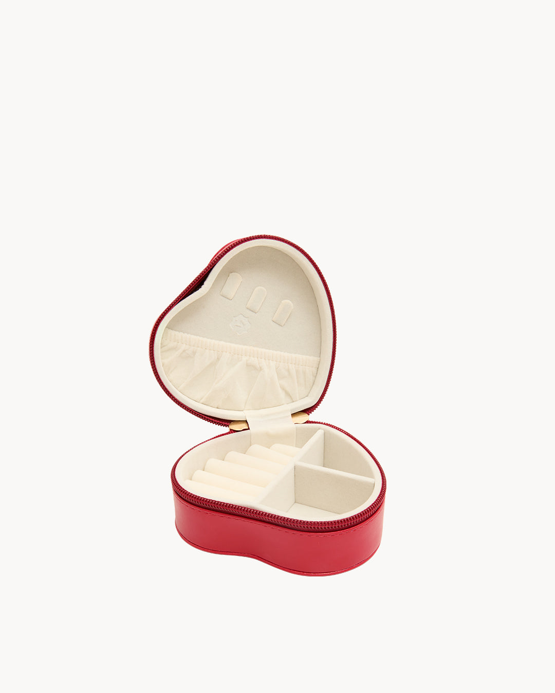 Dainty Heart Red Jewellery Box