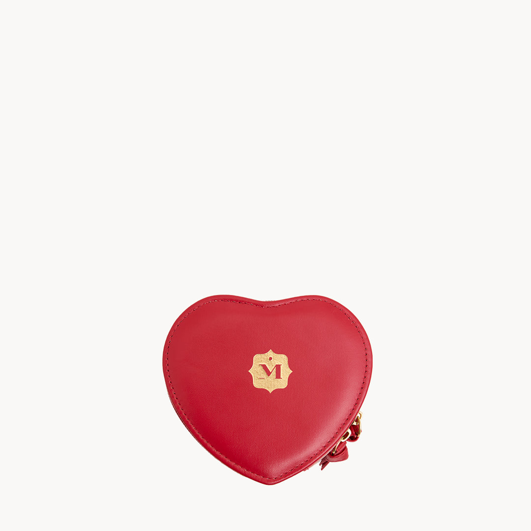 Dainty Heart Red Jewellery Box