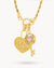 Pure Love Muftieh and Katnazz Charm Chain Necklace Set