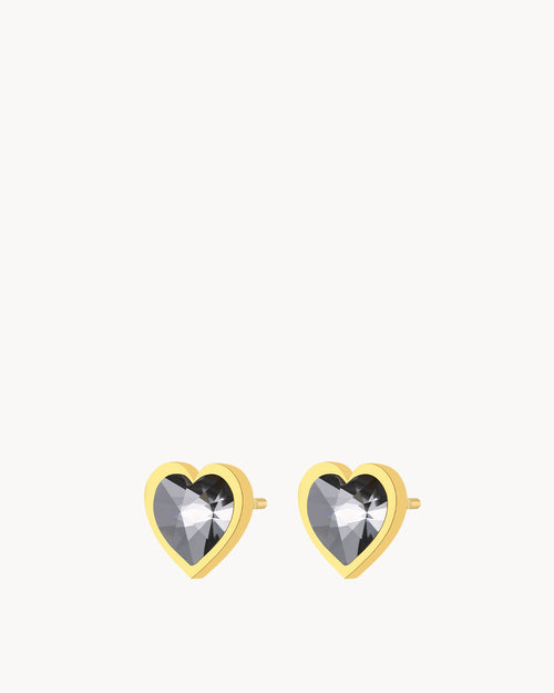 April Hope Birthstone Love Ħabbata Stud Earrings