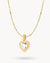 April Birthstone Hope Love Habbata Necklace Set
