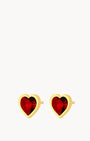 January Birthstone Passion Love Ħabbata Stud Earrings
