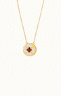 Teachers White Flower Engravable Locket