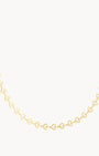 White Love Heart Choker