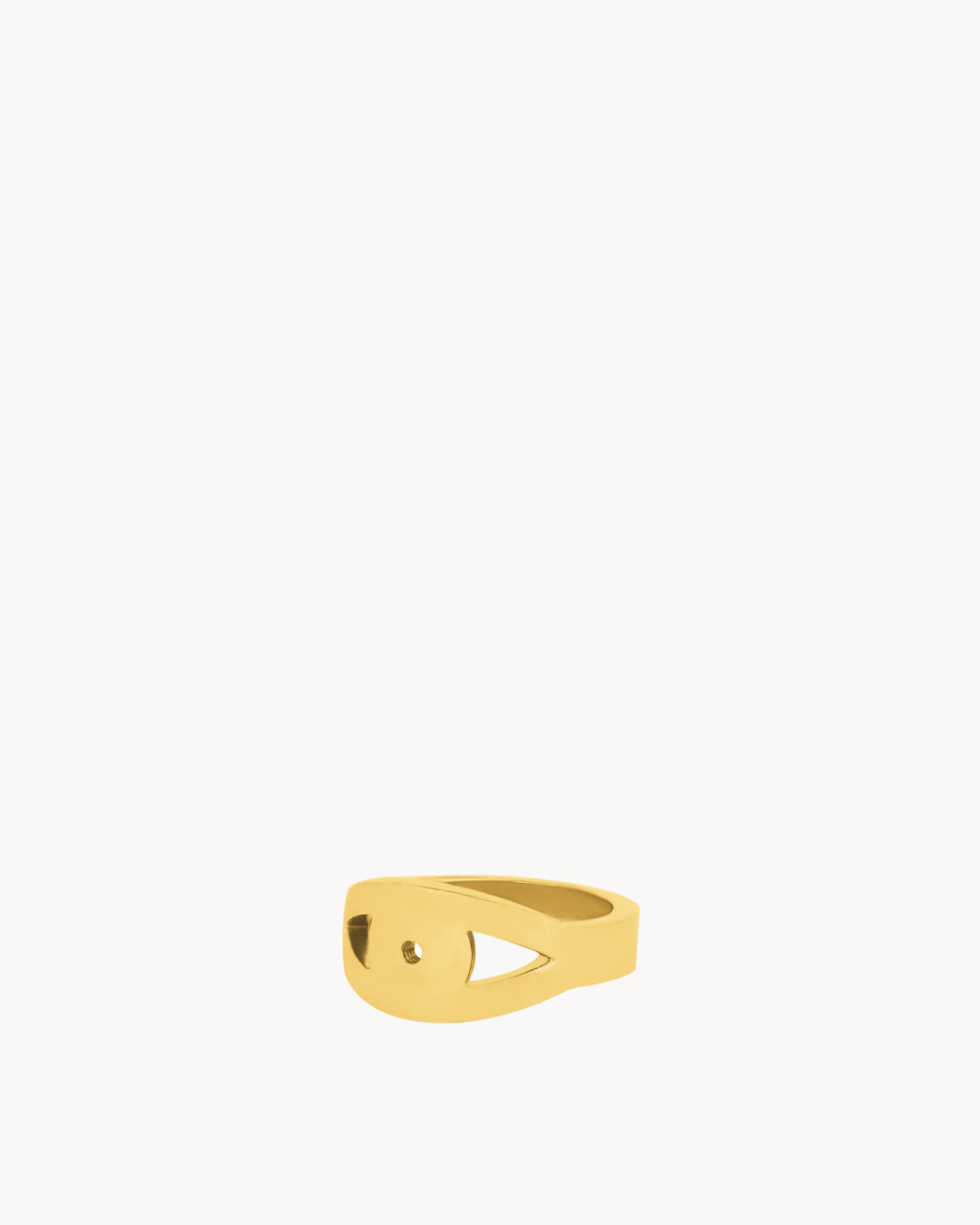 Luzzu Eye Mini Twist Ring, Gold
