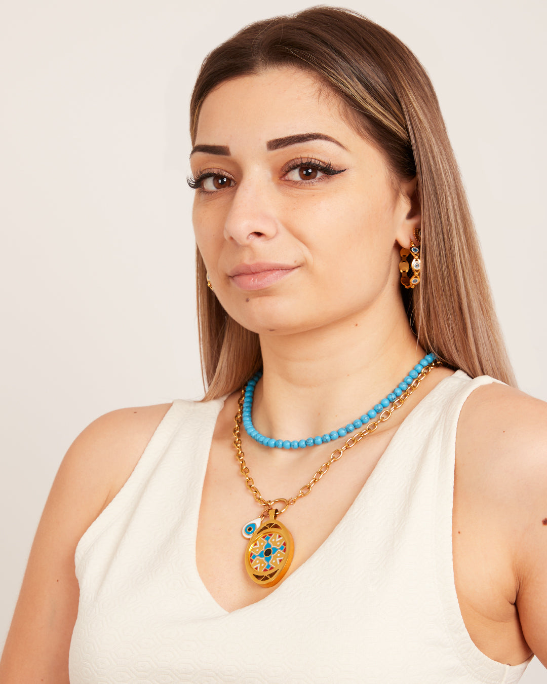 Luzzu Twist Coin, Gold
