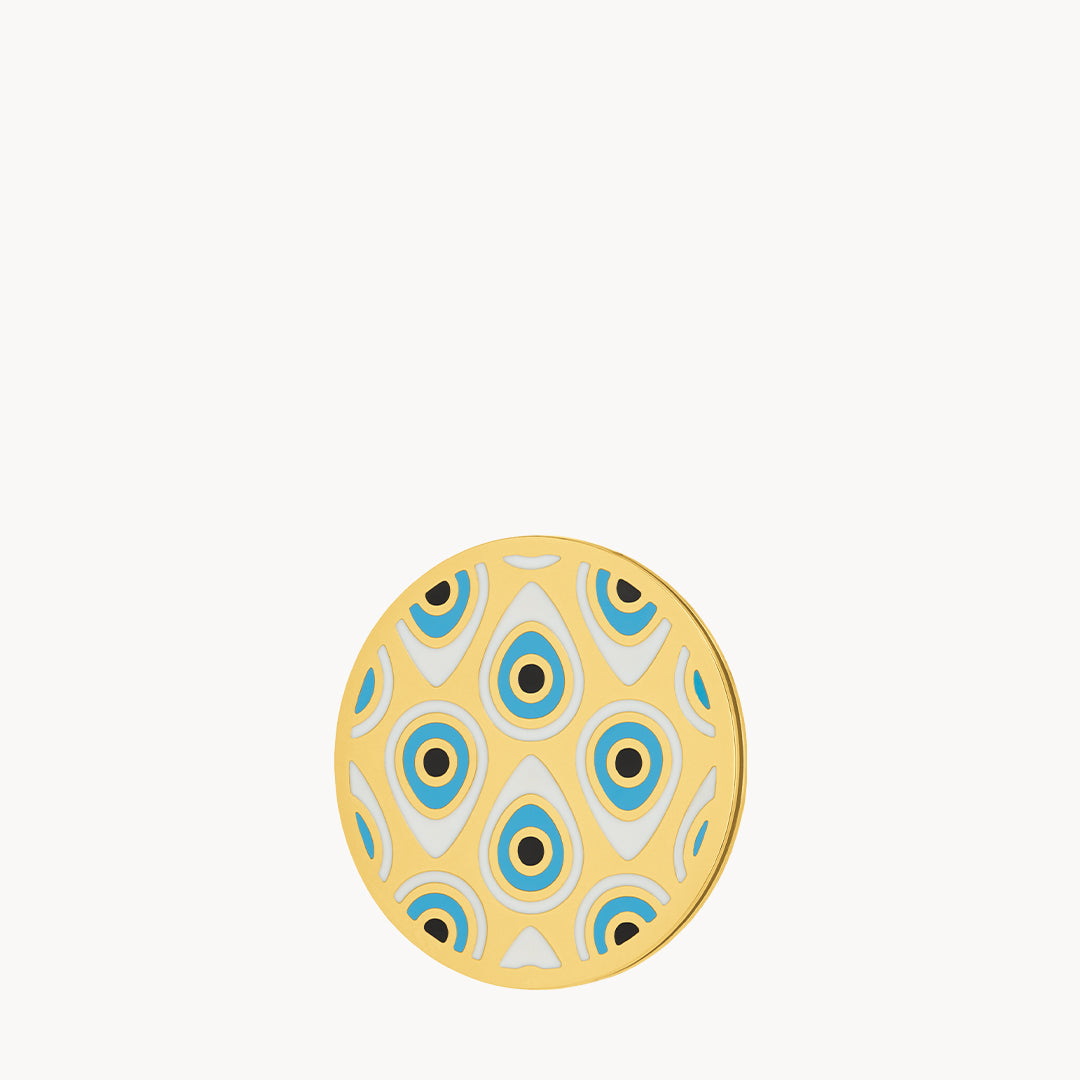 Luzzu Eye Print Twist Coin