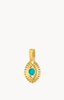 May Friendship Luzzu Eye Birthstone Pendant, Gold