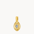 June Strength Luzzu Eye Birthstone Pendant, Gold