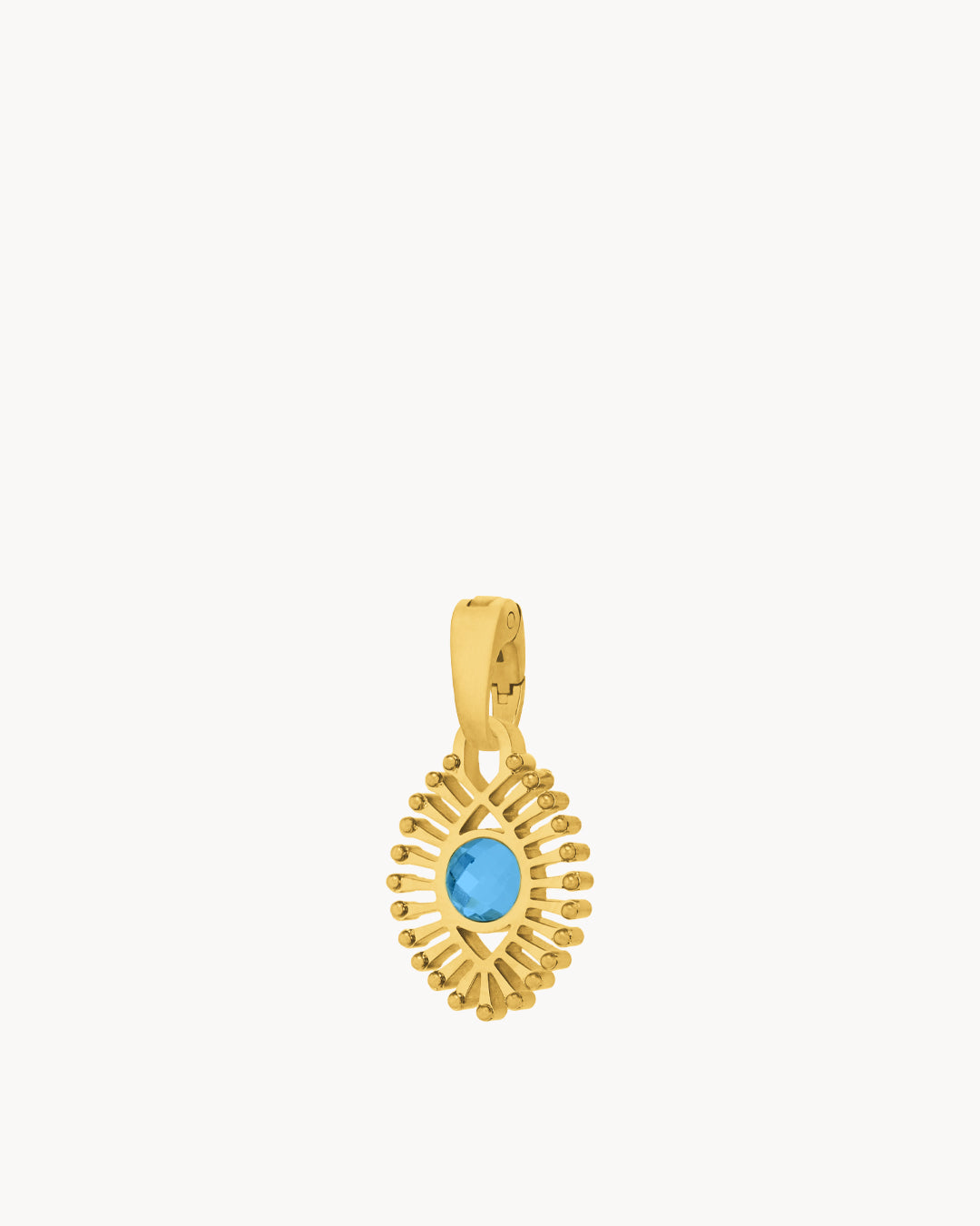 September Wisdom Luzzu Eye Birthstone Pendant