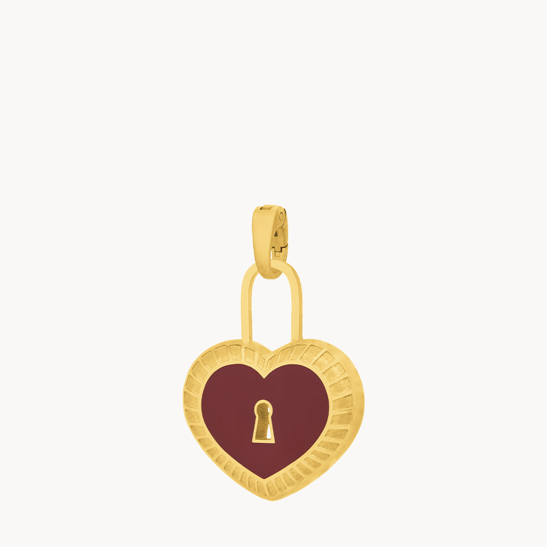Love Katnazz Heart Pendant, Gold