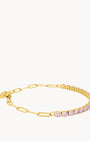 Pink Starlight Charm Bracelet