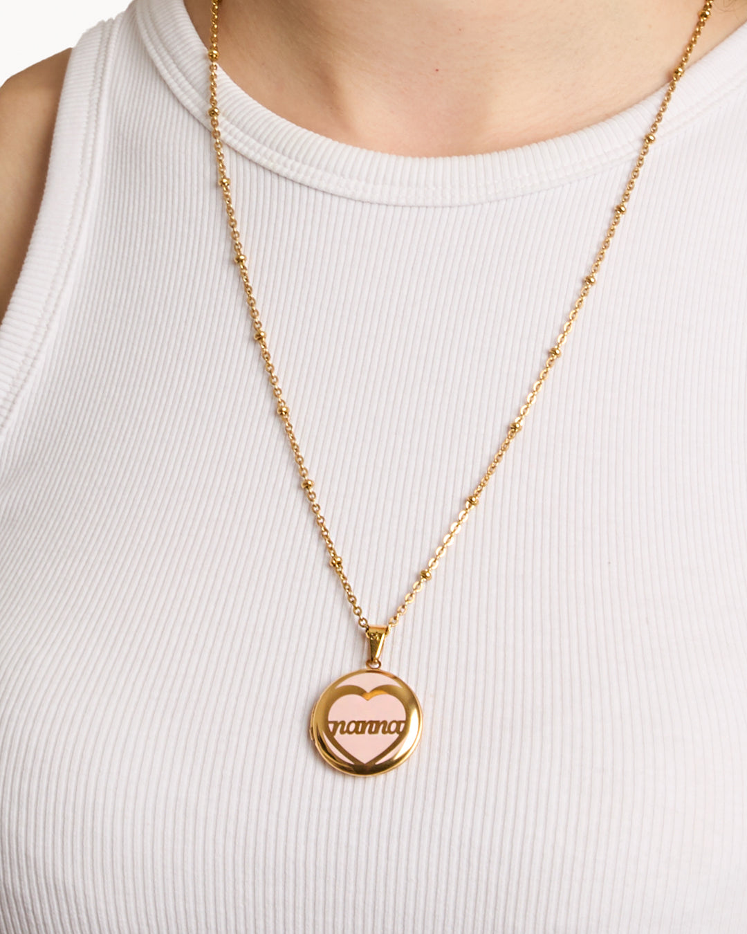 Nanna Photo Locket Pendant