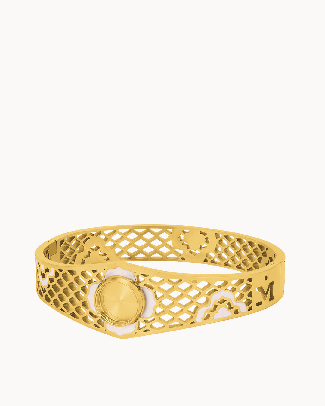 Pink Bizzilla Twist Dainty Bangle