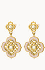 Timeless Pearl Pink Bizzilla Dangling Earrings
