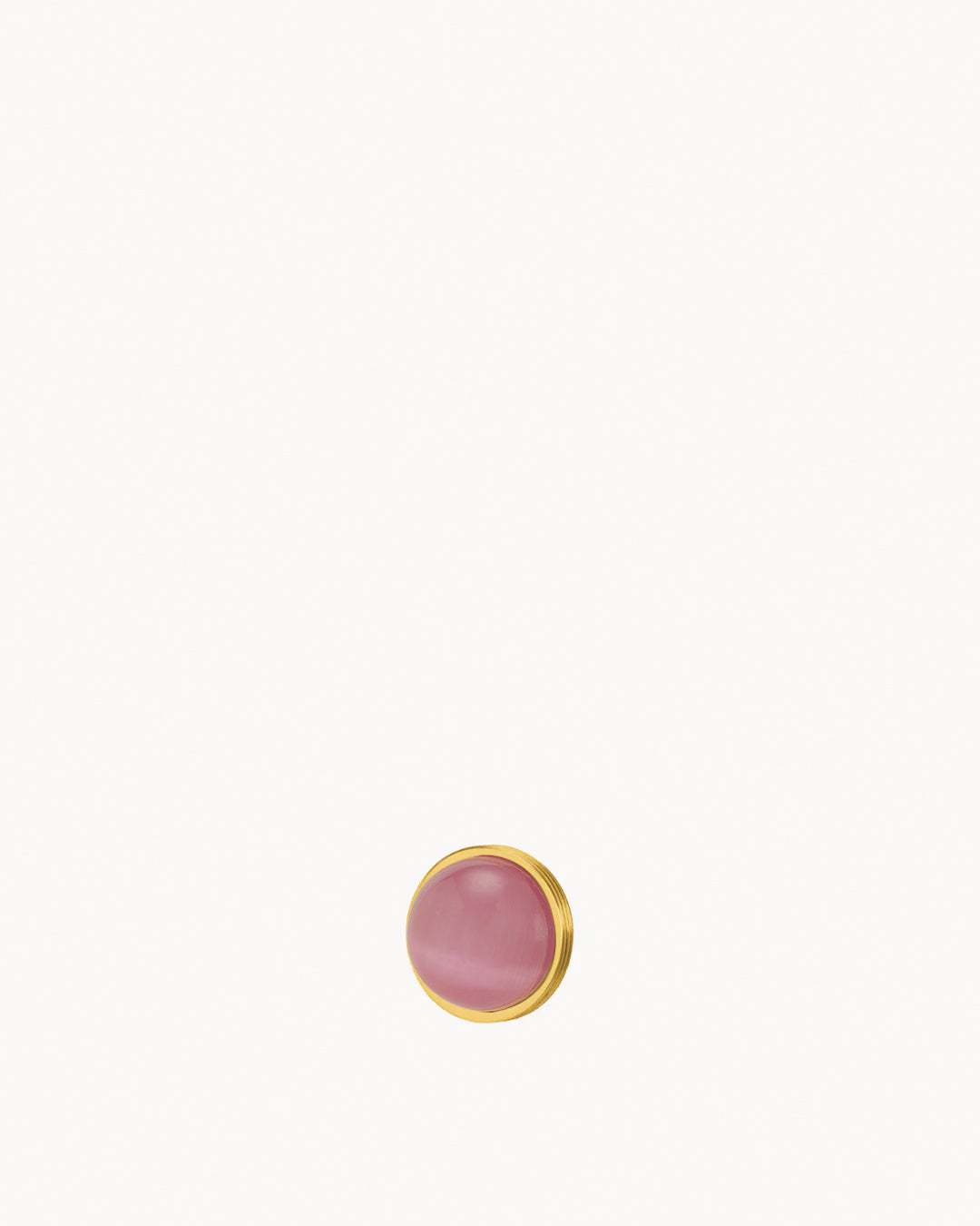 Admiration Pink Cat Eye Dainty Twist Stone