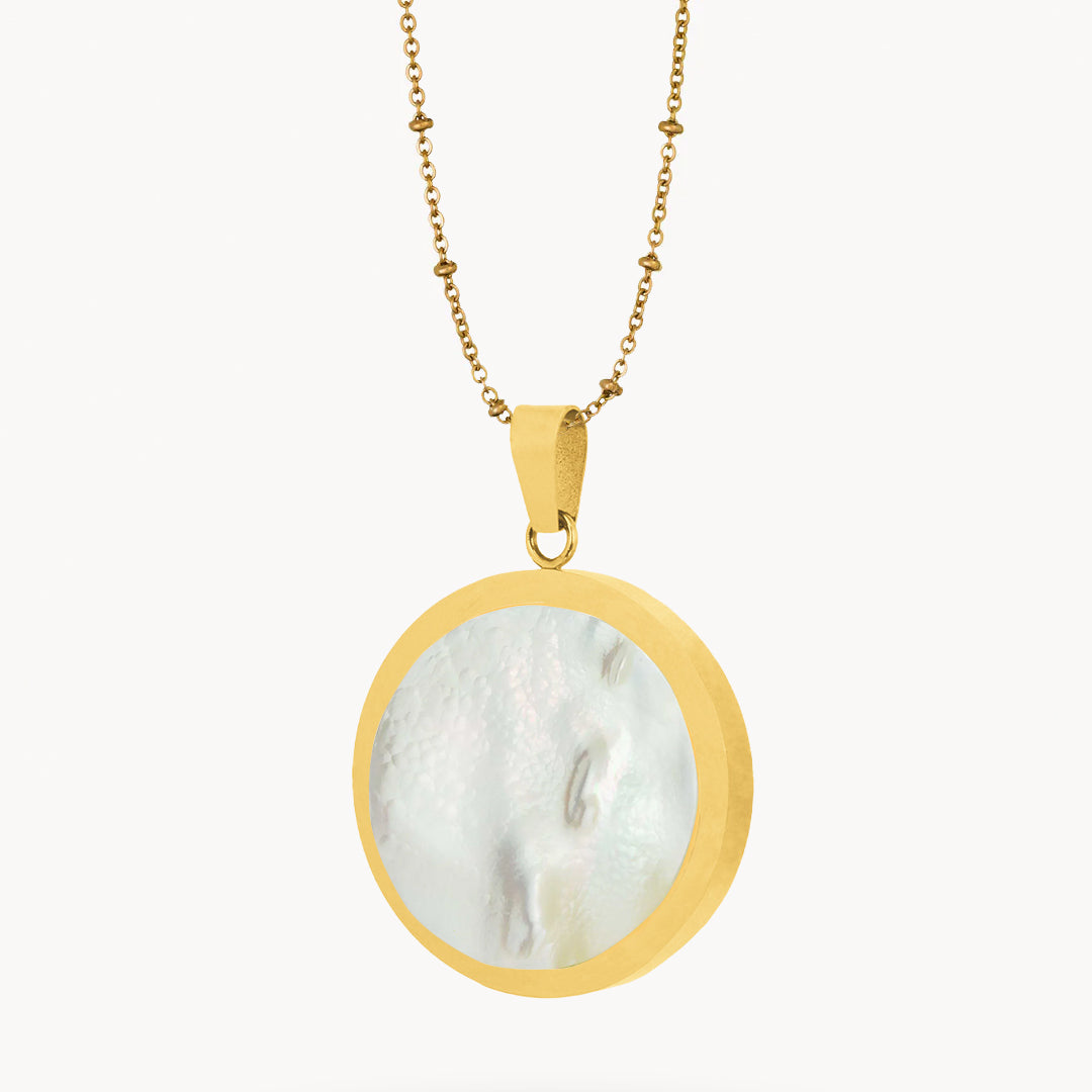 Mother Of Pearl Twist Stone Set