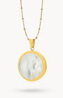 Mother Of Pearl Twist Stone Set