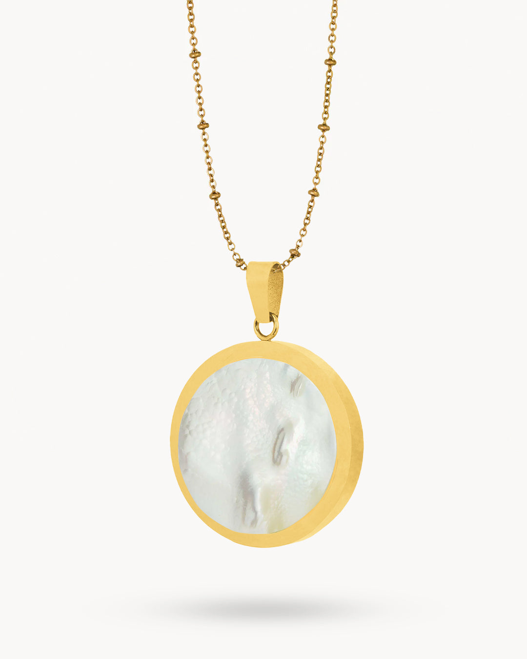Mother Of Pearl Twist Stone Set