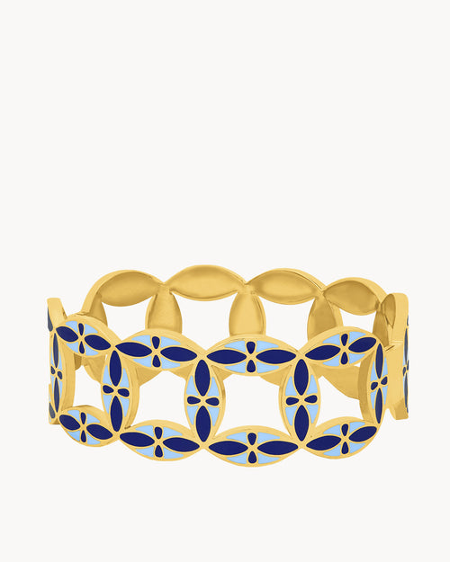 Ġnejna Maduma Blue Statement Bangle