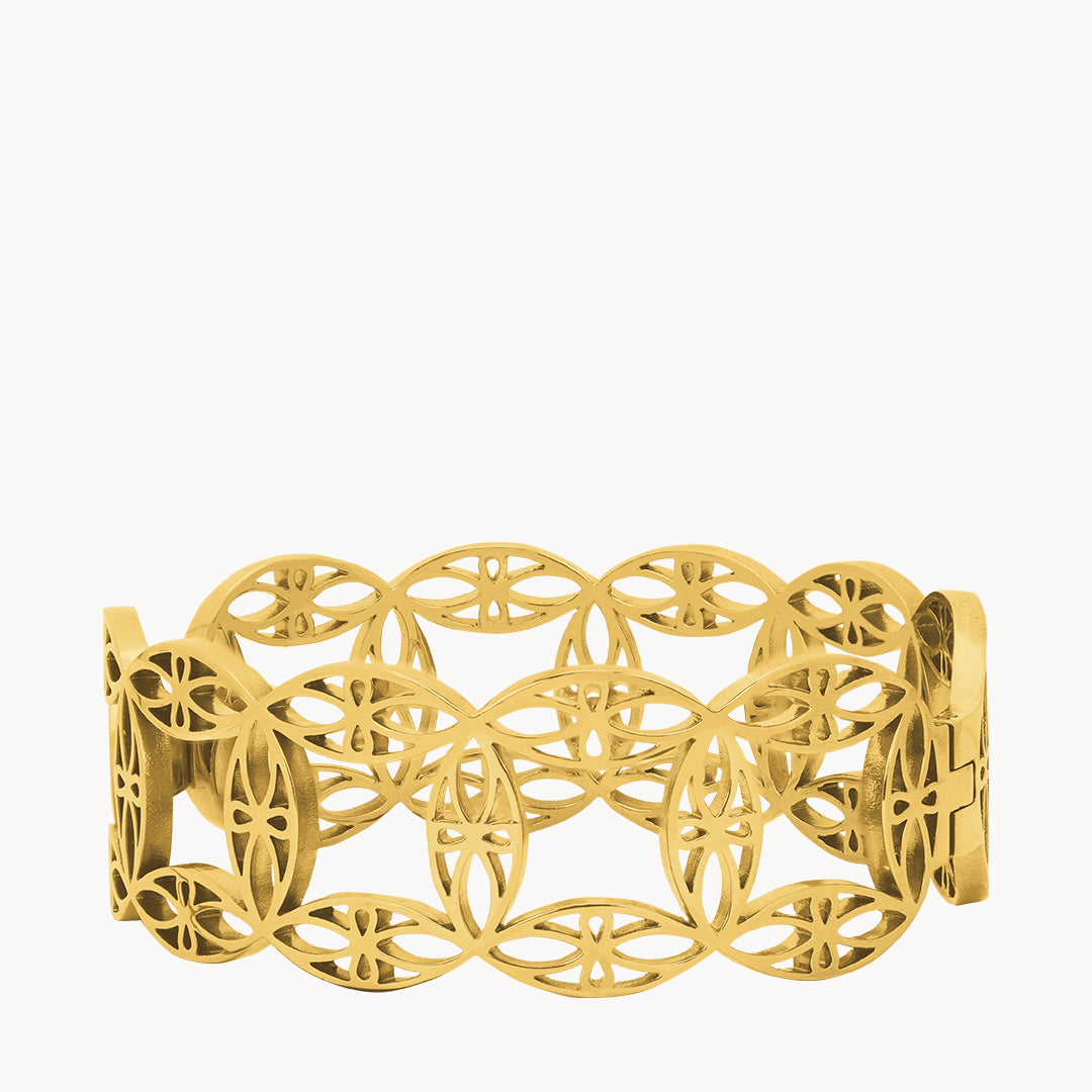 Ġnejna Maduma Hollow Statement Bangle