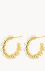 Starlight Hoop Earrings, Gold