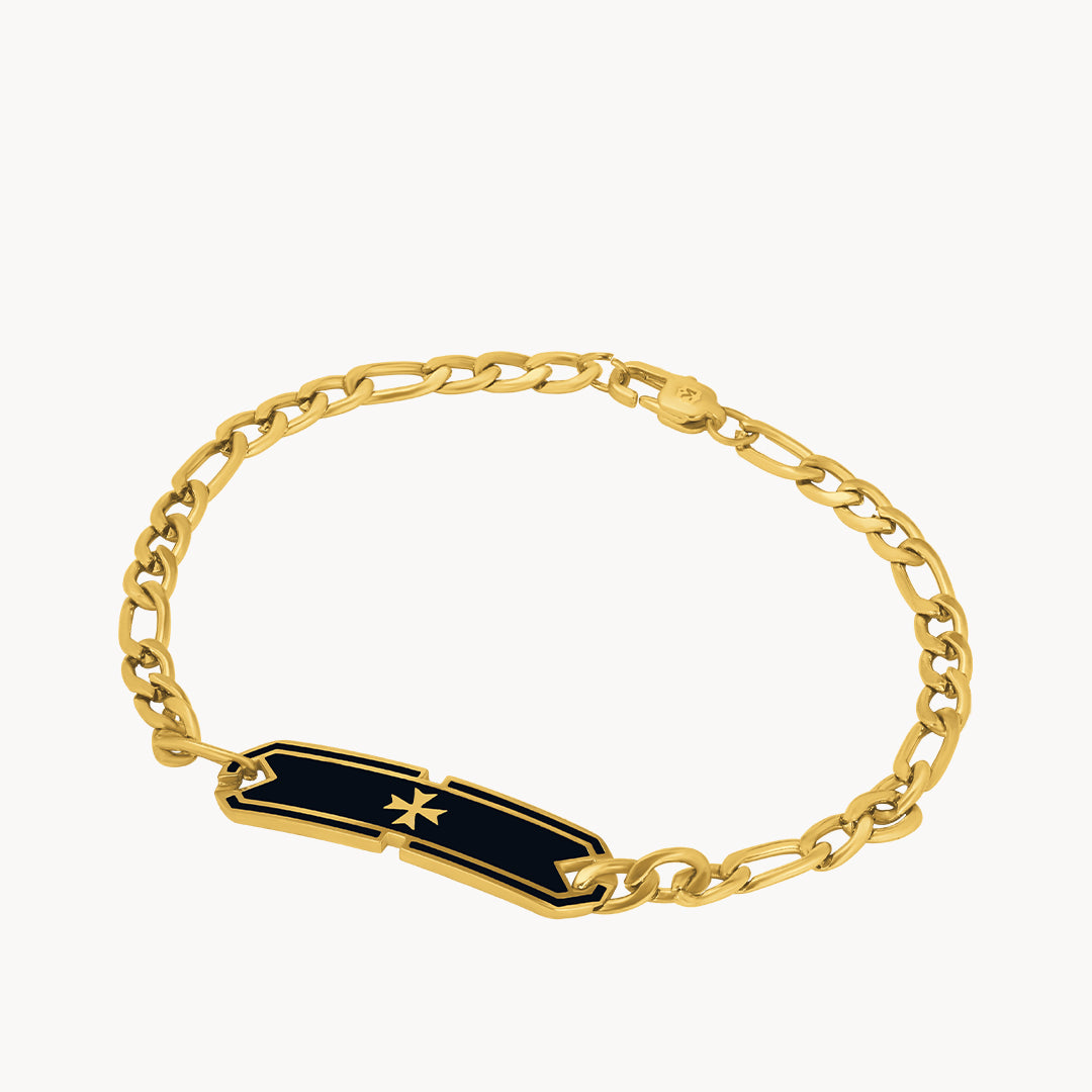 Black Octagon Kavallier Bracelet