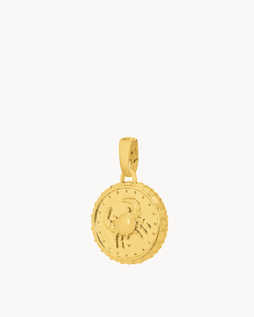 Fünf-Cent-Munita-Anhänger, Gold