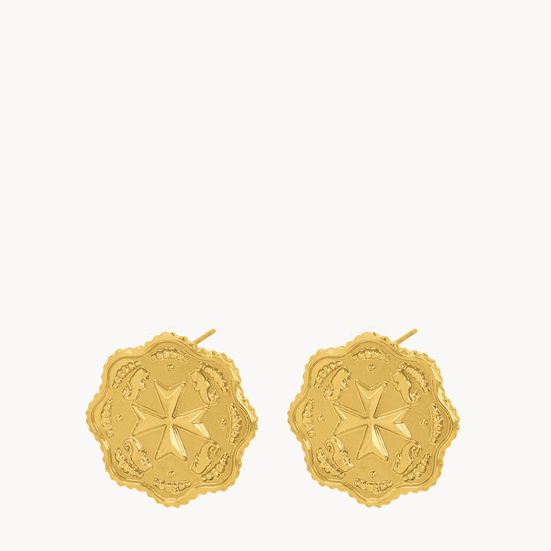 Two Mils Munita Stud Earrings