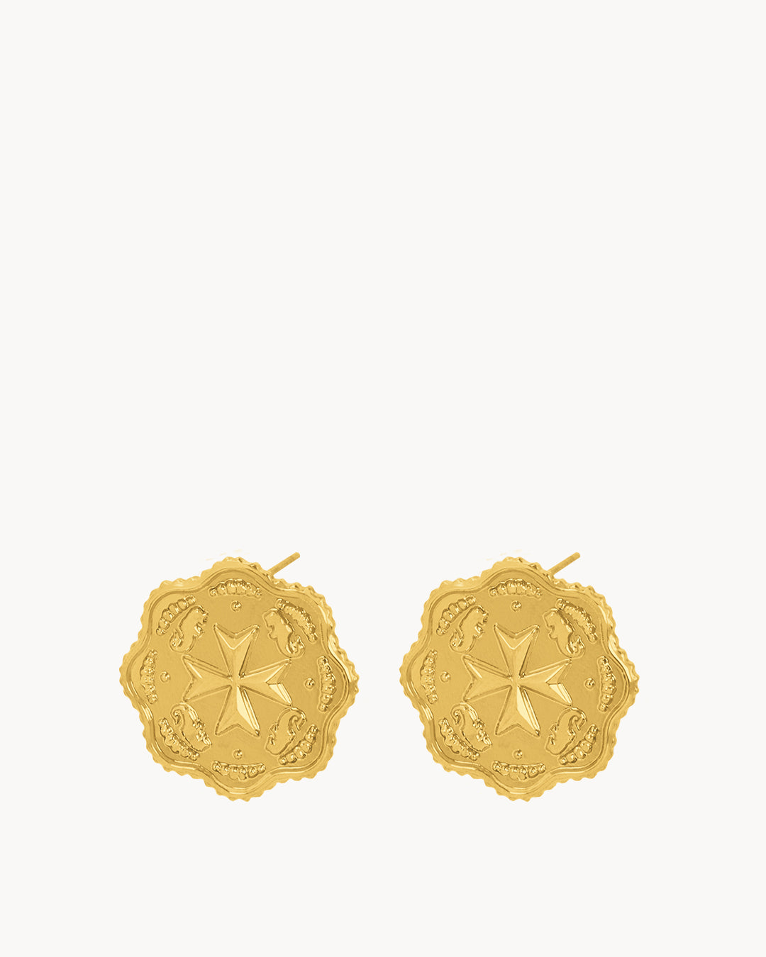 Two Mils Munita Stud Earrings