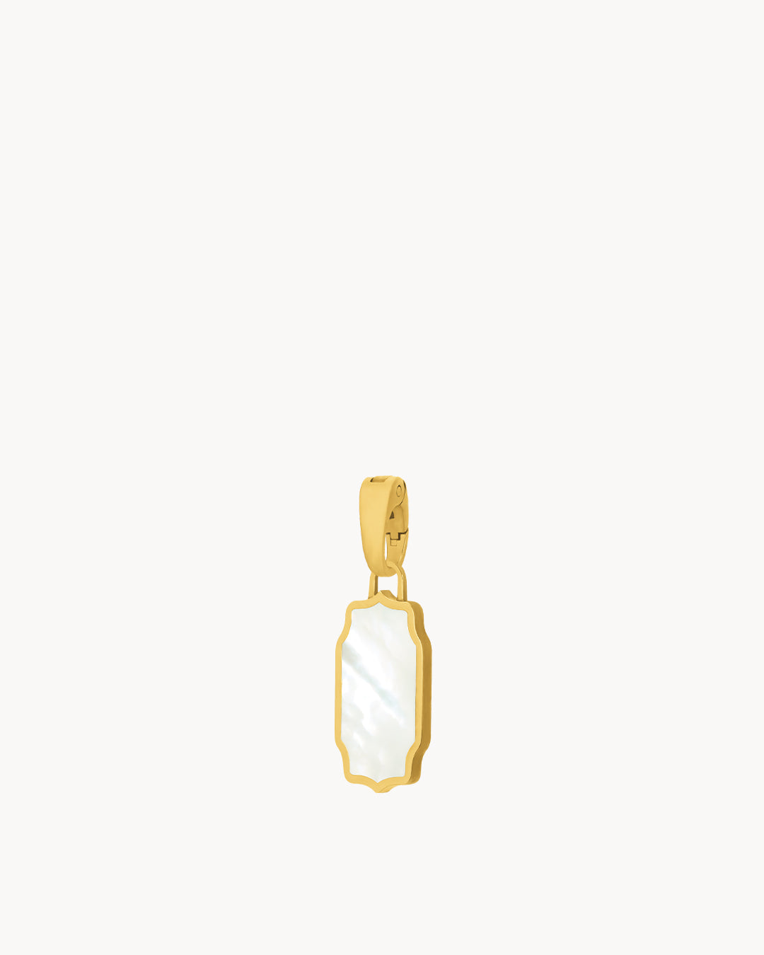 Mvintage Bizzilla Protection Mother Of Pearl Pendant