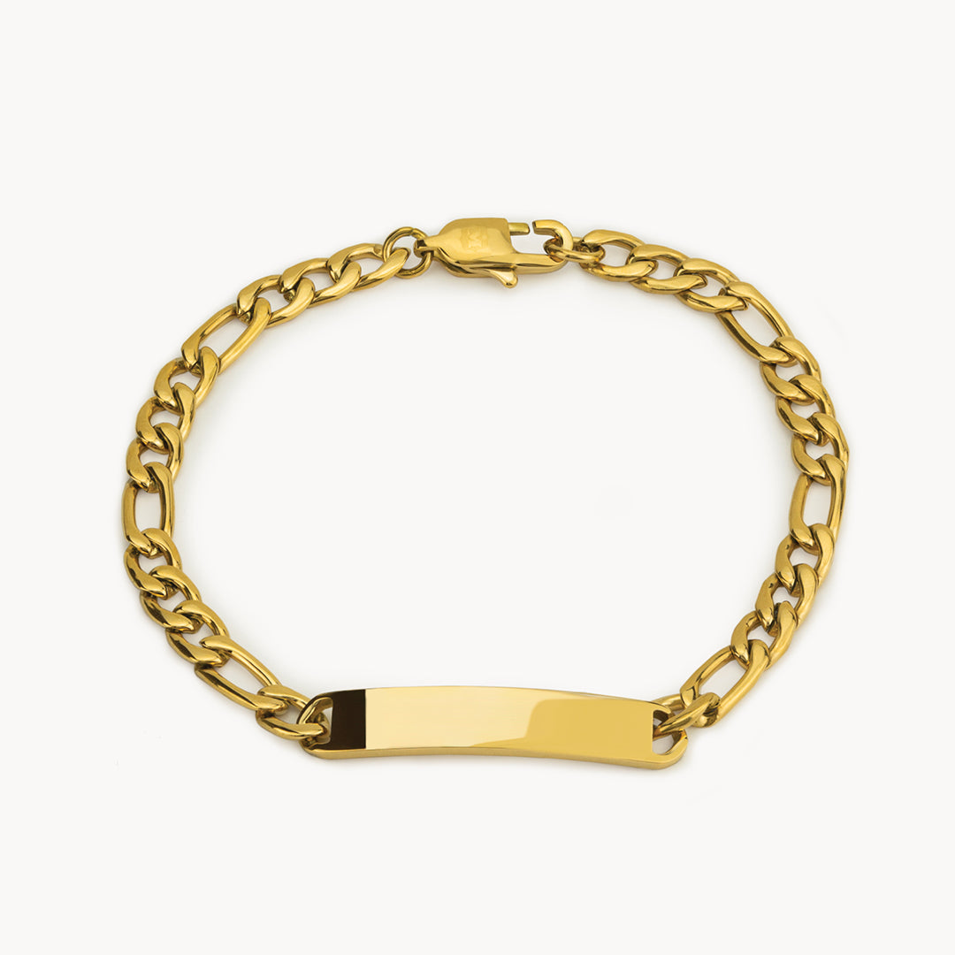 Engravable Bracelet, Gold