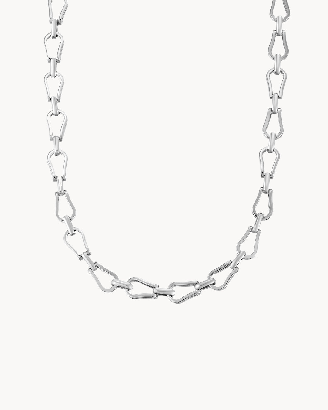 Horsebit Choker Silver