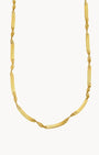 Twisted Snake Choker, Gold