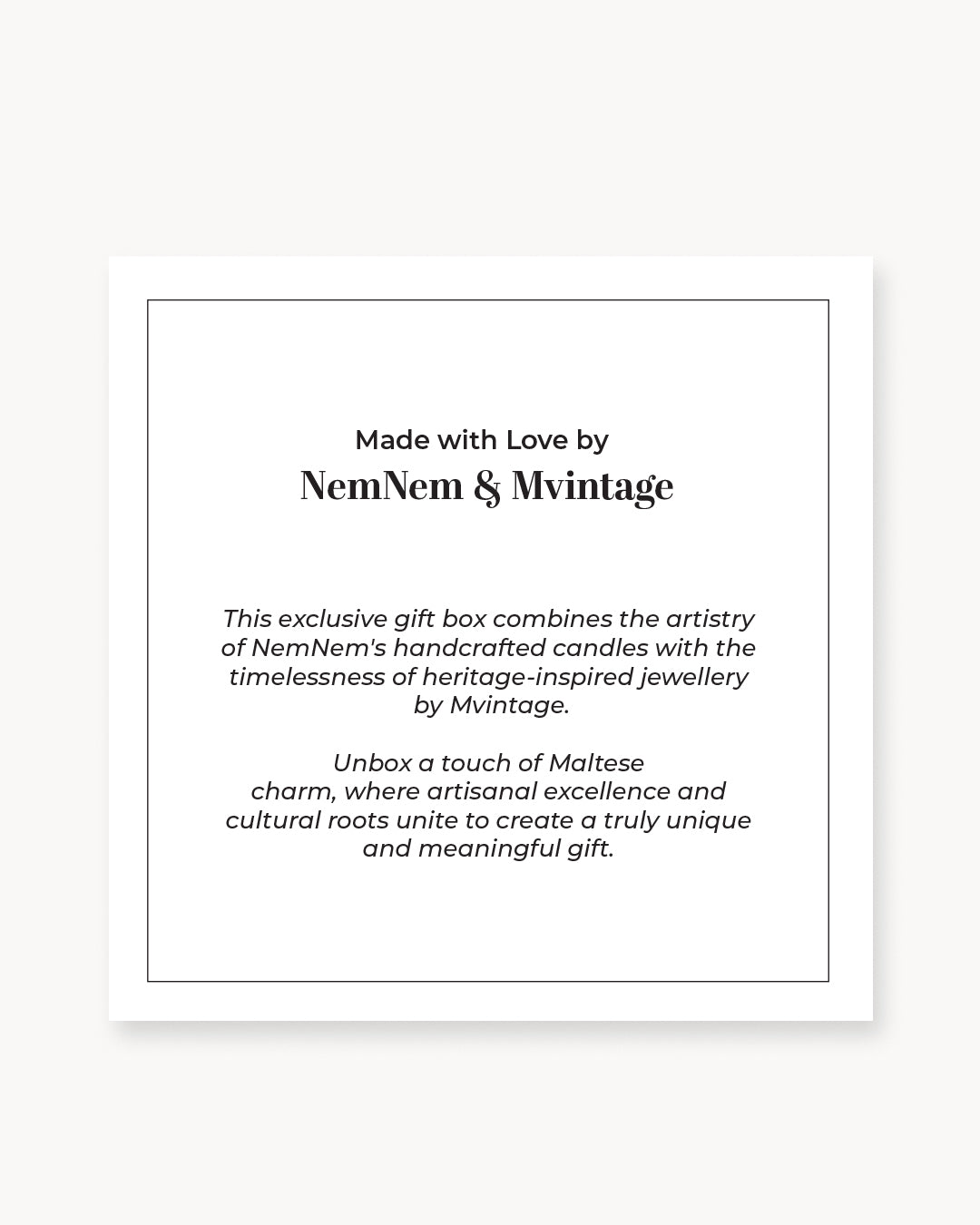 Pink Mvintage x NemNem Gift Pack