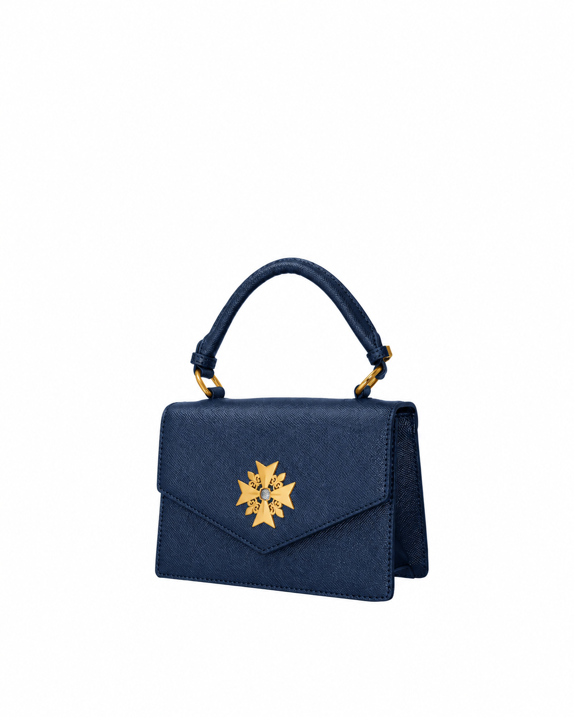 Blue Bloom Kavallier Handbag