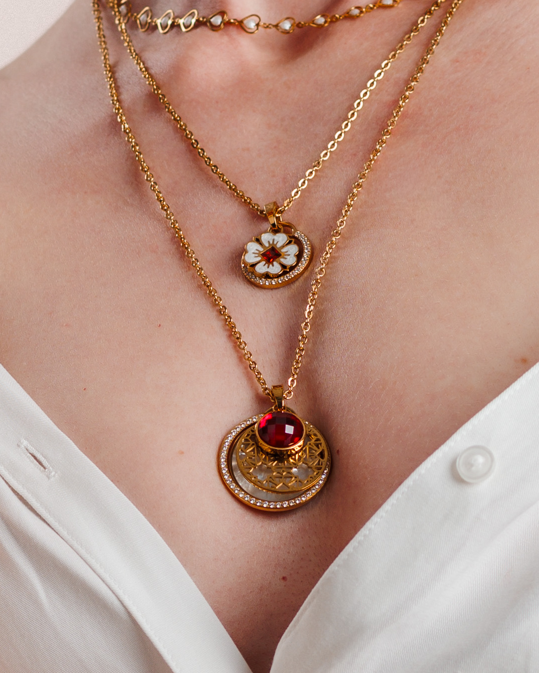 Lucky Love Hollow Pendant