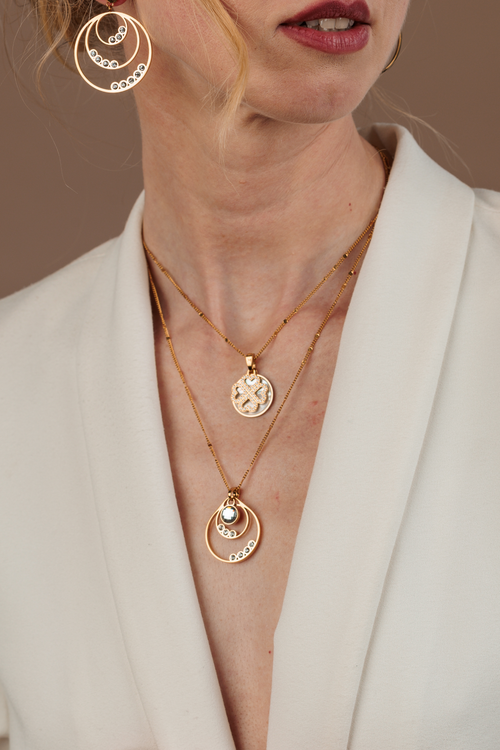 Infinite Starlight Halo Pendant