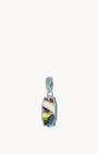 Mvintage Bizzilla Fearless Abalone Silver Pendant