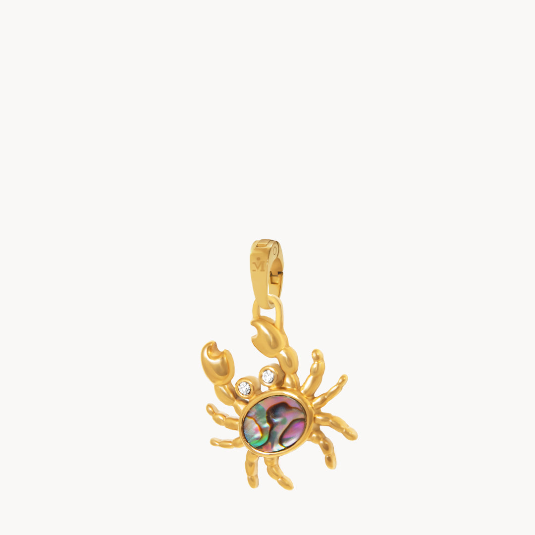 Fearlessness Crab Pendant