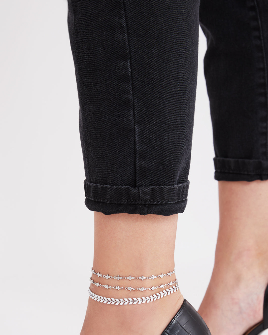 Salib Anklet, Silver