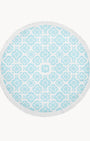 Blue Mvintage Bizzilla Beach Towel