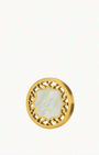 Mvintage Bizzilla Protection Mother Of Pearl Twist Coin