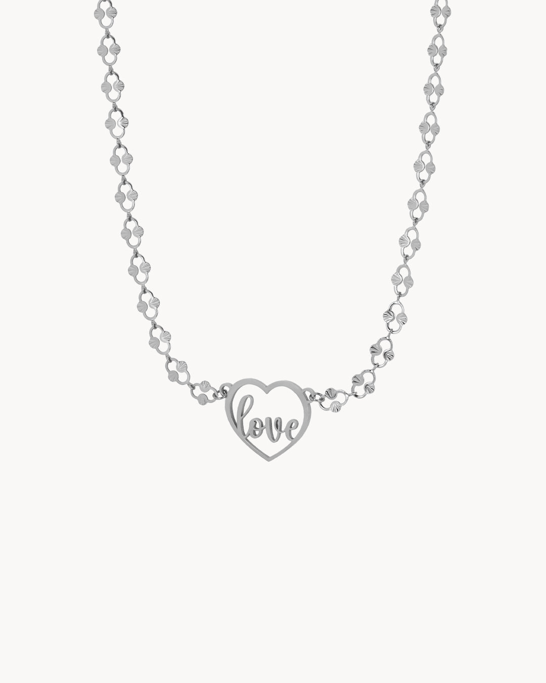 Love Link Silver Choker