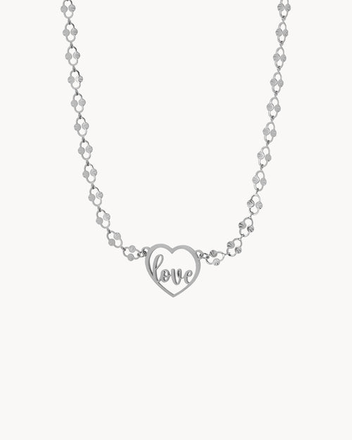 Love Link Silver Choker