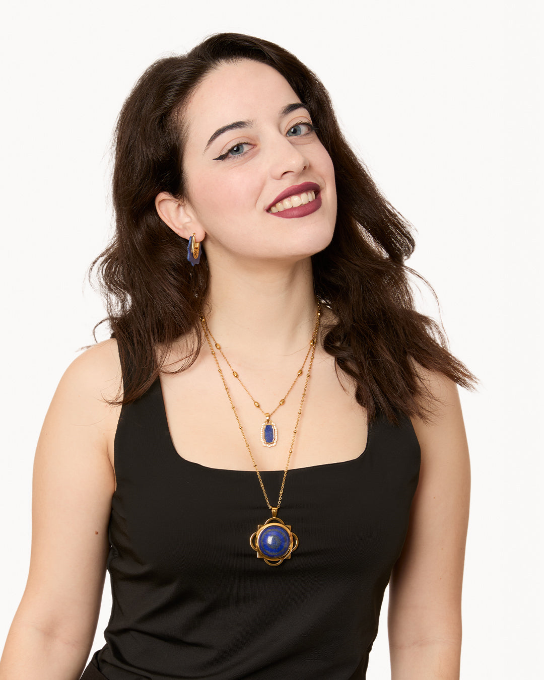 Courage Lapis Lazuli Twist Stone