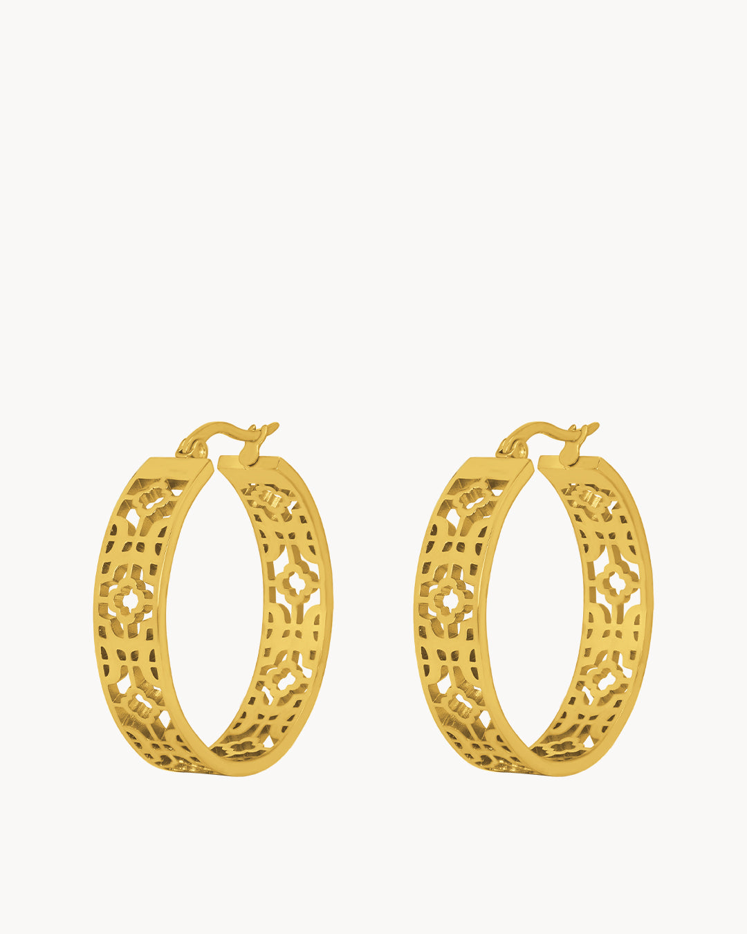 Bizzilla Statement Hoop Earrings