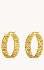 Bizzilla Statement Hoop Earrings